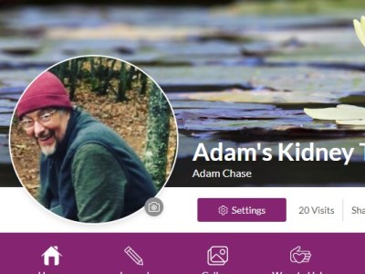 We made a Caring Bridge&nbsp;site